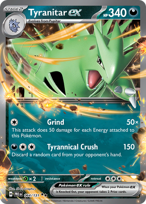 Tyranitar ex (64/131) - Prismatic Evolutions