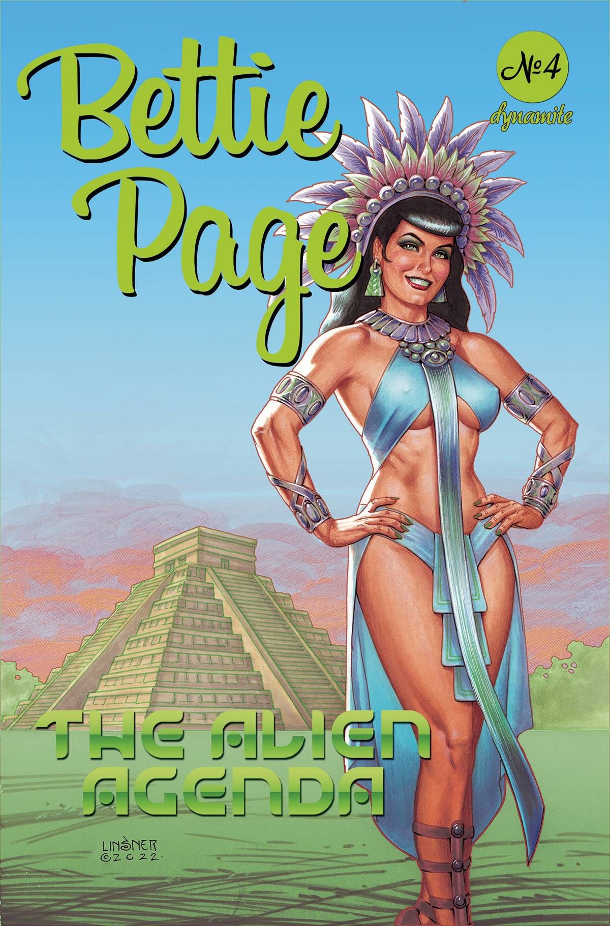 Bettie Page: The Alien Agenda #4 Comic