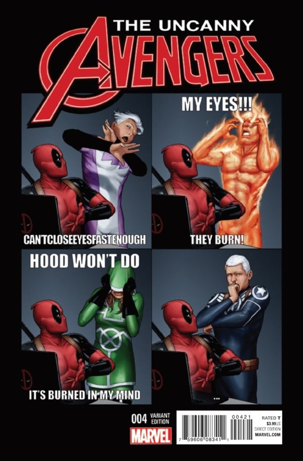 Uncanny Avengers #4 (Deadpool Variant)