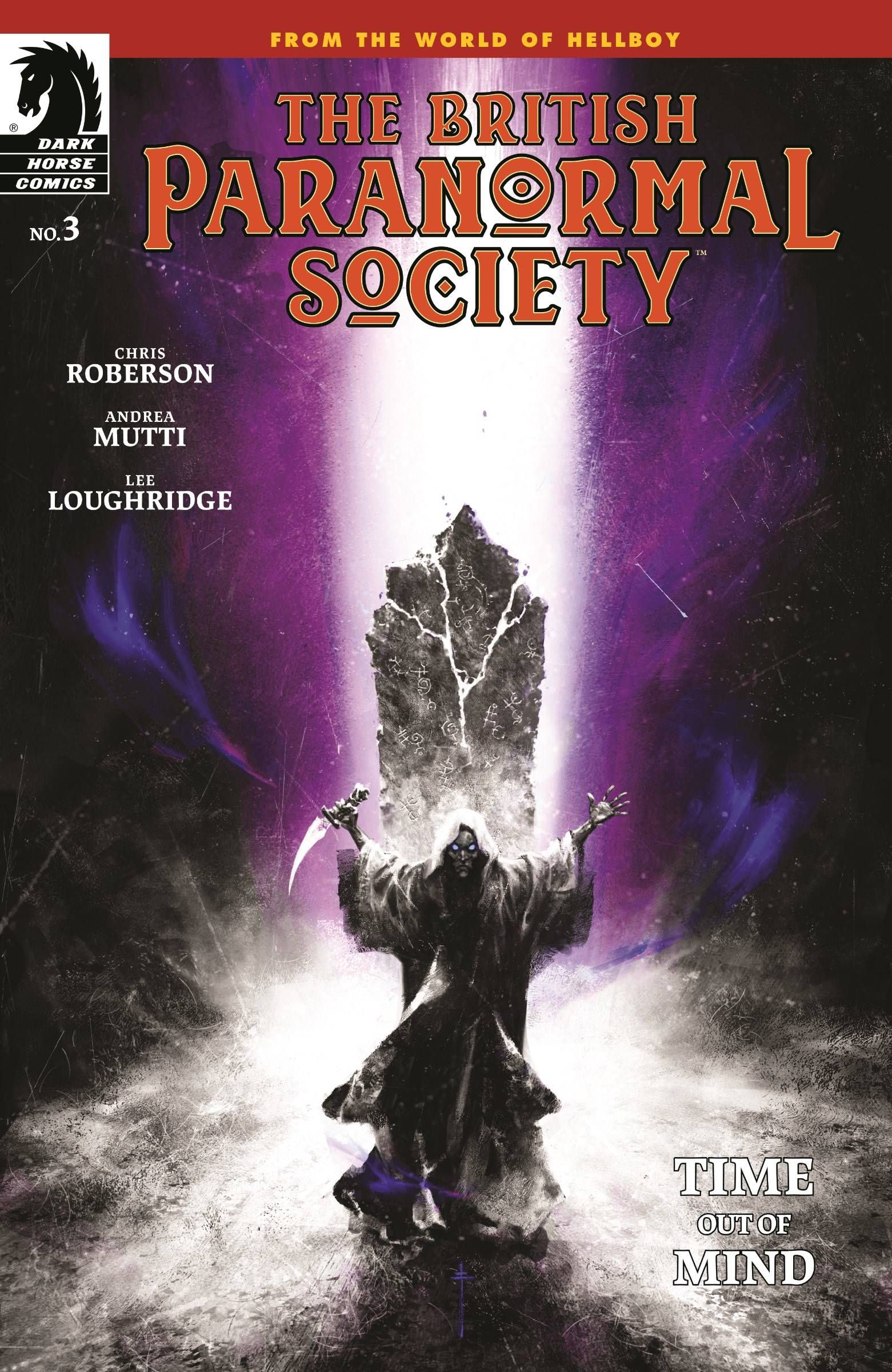 British Paranormal Society: Time Out of Mind #3 Comic