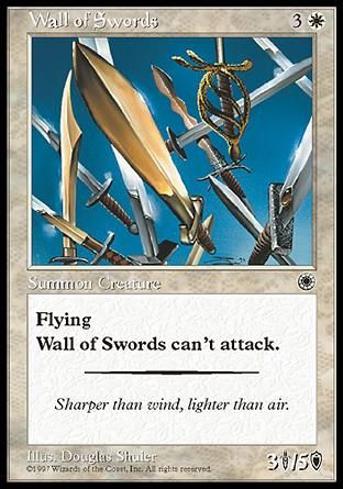 Wall of Swords (Portal) Trading Card