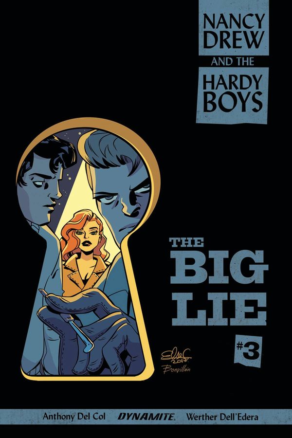 Nancy Drew and the Hardy Boys: The Big Lie #3 (Cover B Charretier)