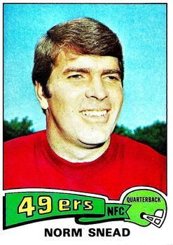 1975 Topps Football Card #310: Roman Gabriel