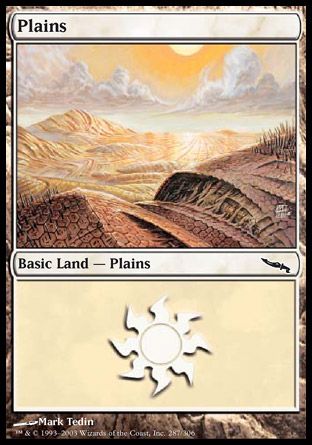 Plains (Mirrodin) Trading Card