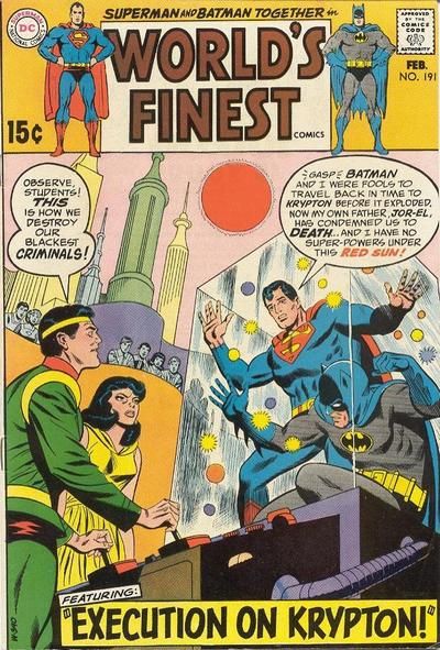 World's Finest Comics #191 Comic