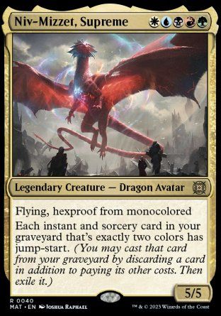 Niv-Mizzet, Supreme (March of the Machine: The Aftermath) Trading Card