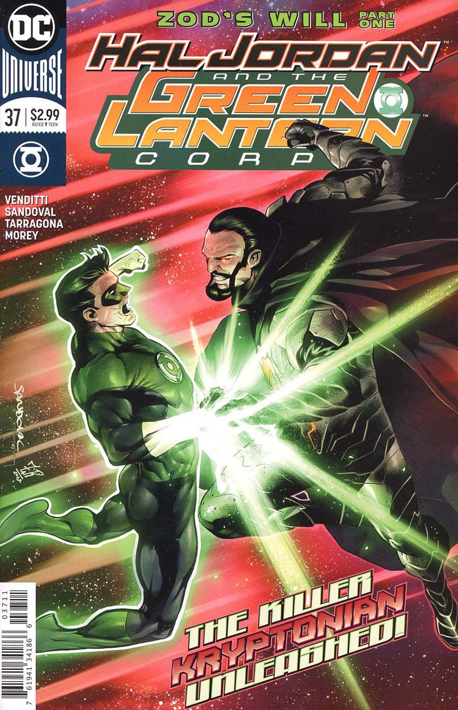 Hal Jordan & The Green Lantern Corps #37 Comic
