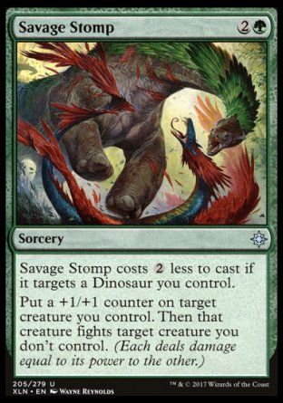 Savage Stomp (Ixalan) Trading Card