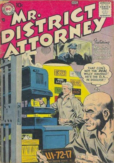 Mr. District Attorney #58 Comic