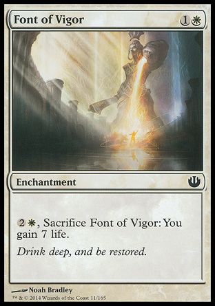 Font of Vigor (Journey into Nyx) Trading Card