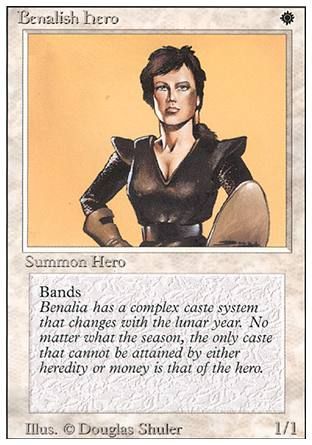 Benalish Hero (Revised Edition) Trading Card