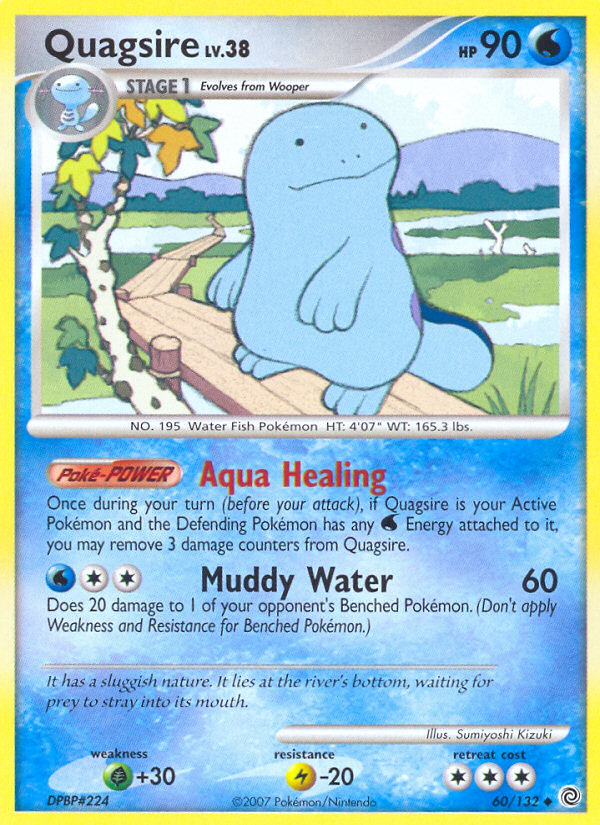 Quagsire (60/132) - Secret Wonders Pokémon Card