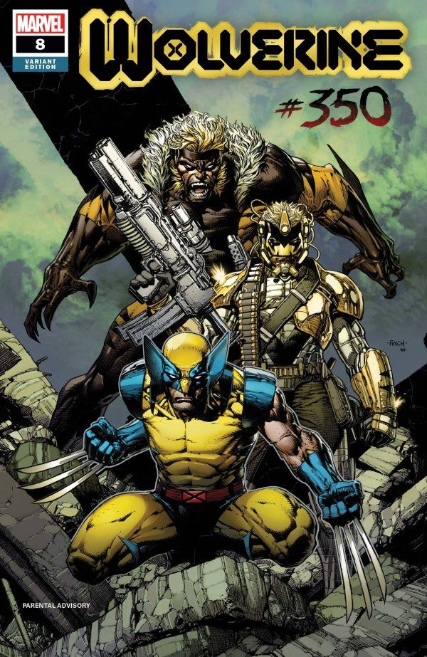 Wolverine #8 (Finch Variant)