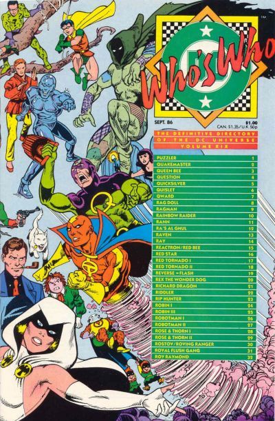 Who's Who: The Definitive Directory of the DC Universe #19 Comic