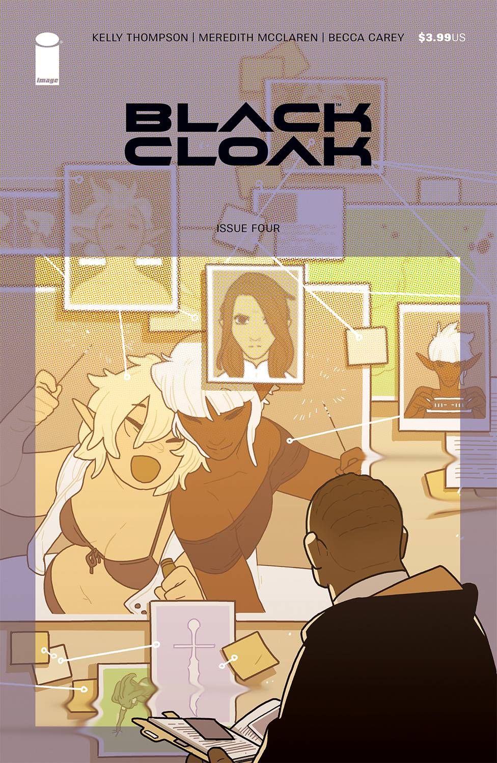 Black Cloak #4 Comic