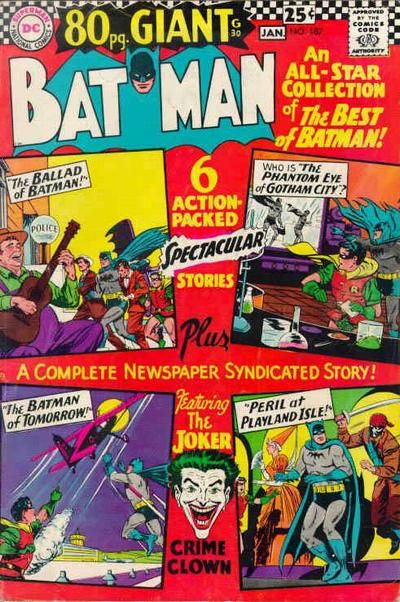 Batman #187 Comic