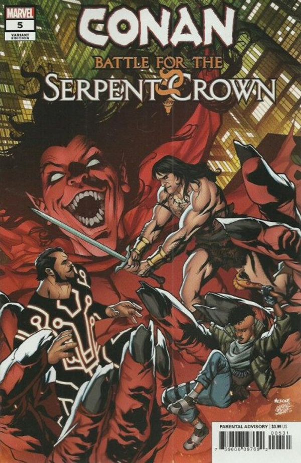 Conan: Battle for the Serpent Crown #5 (Mckone Variant)