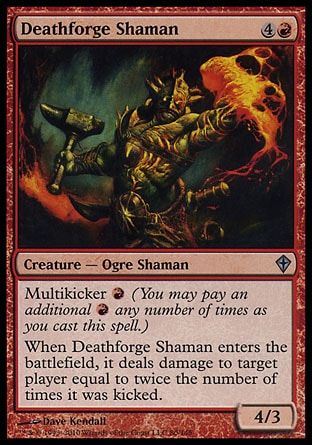 Deathforge Shaman (Worldwake) Trading Card