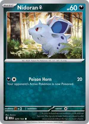 Nidoran ♀ (29/165) - 151