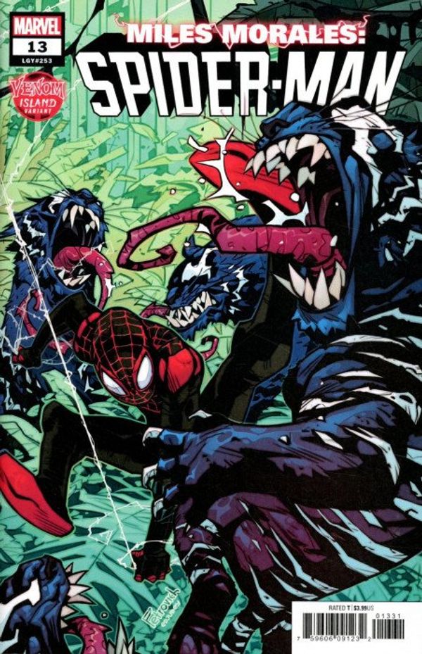 Miles Morales: Spider-Man #13 (Petrovich Venom Island Variant)