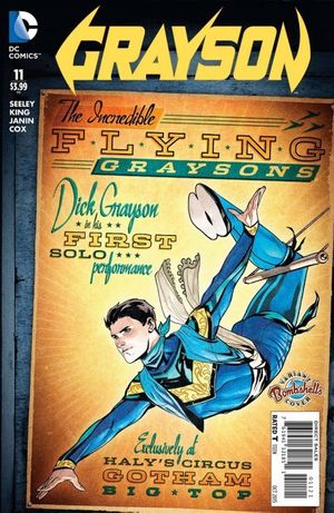 Grayson #11 (Bombshells Variant Cover)