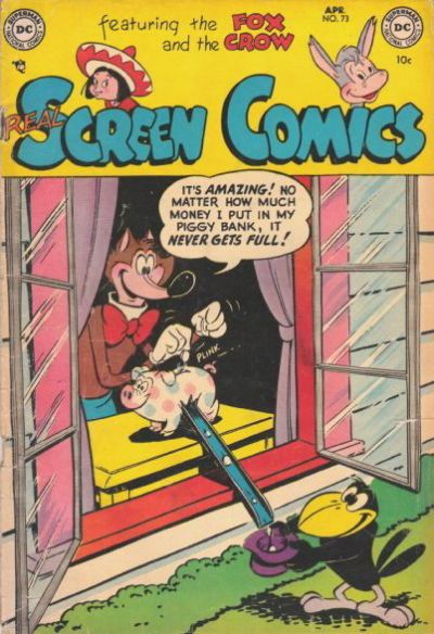 Real Screen Comics #73 Comic
