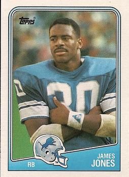 James Jones 1988 Topps #375 Sports Card