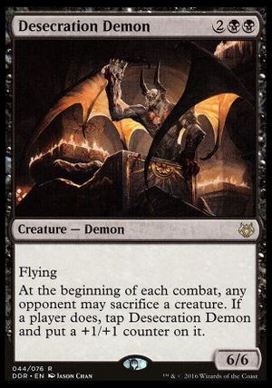 Desecration Demon (Nissa vs. Ob Nixilis)