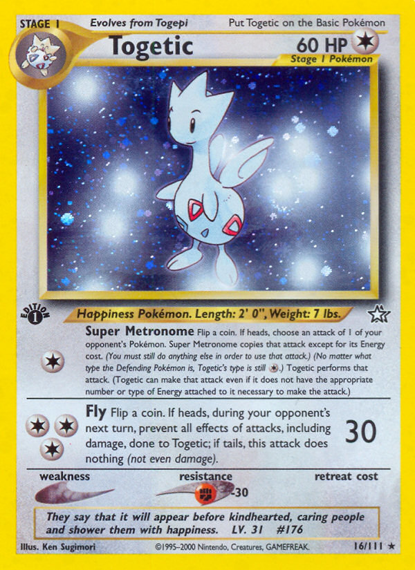 Togetic (16/111) - Neo Genesis Pokémon Card