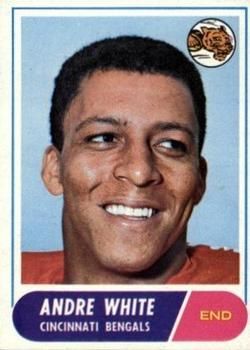 Andre White 1968 Topps #148 Sports Card