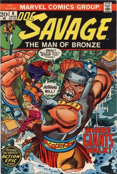 Doc Savage #6 Comic