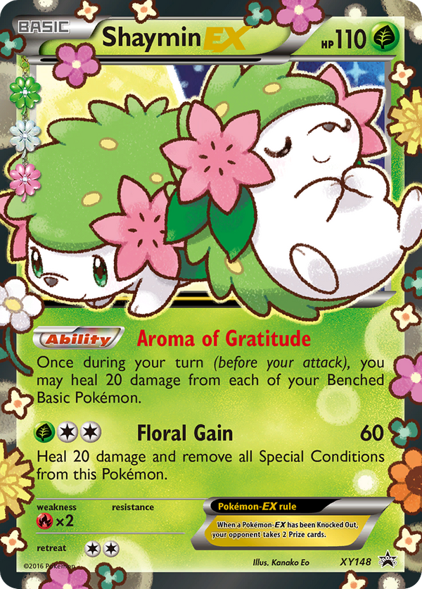 Shaymin EX (XY148) - XY Black Star Promos