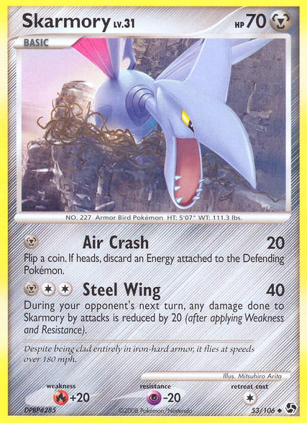 Skarmory (53/106) - Great Encounters Pokémon Card