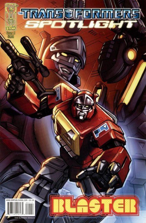 Transformers Spotlight: Blaster Comic