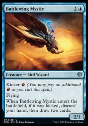 Battlewing Mystic (Dominaria United) Trading Card