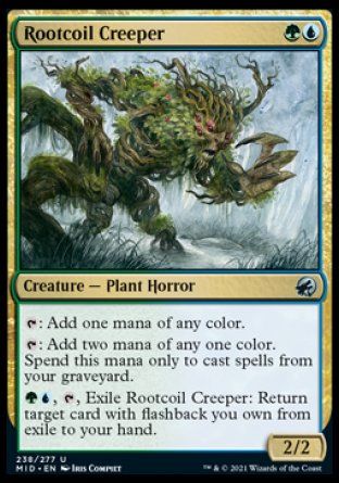 Rootcoil Creeper (Innistrad: Midnight Hunt) Trading Card