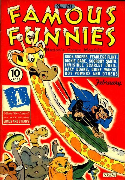 Famous Funnies #103 Comic