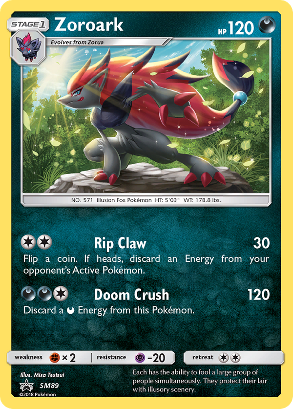 Zoroark (SM89) - SM Black Star Promos