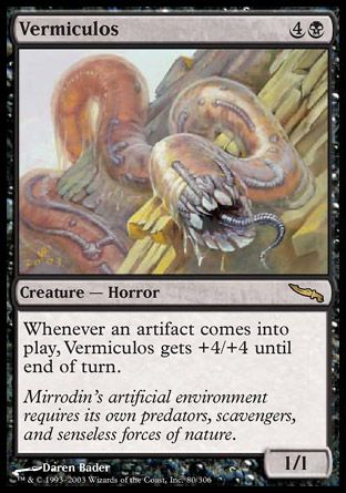 Vermiculos (Mirrodin) Trading Card