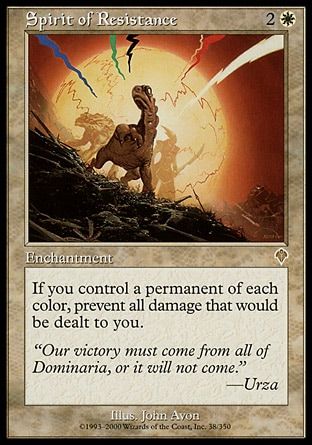 Spirit of Resistance (Invasion) Trading Card