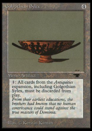 Golgothian Sylex (Antiquities) Trading Card