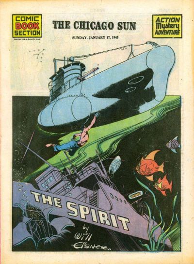Spirit Section #1/17/1943 Comic