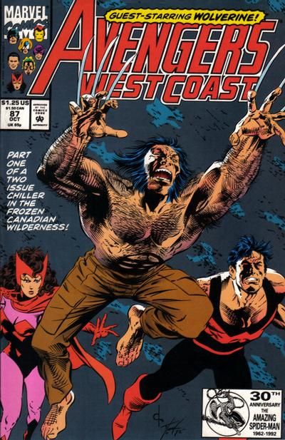 Avengers West Coast #87 Comic