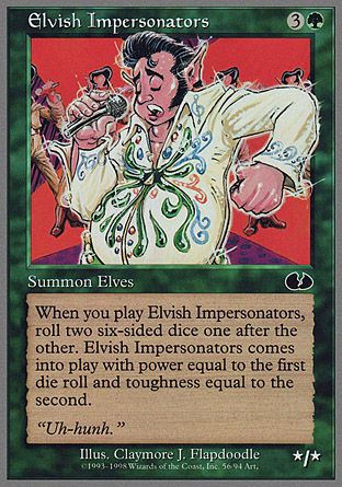 Elvish Impersonators (Unglued) Trading Card