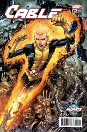Cable #155 (Kirkham New Mutants Variant Leg)