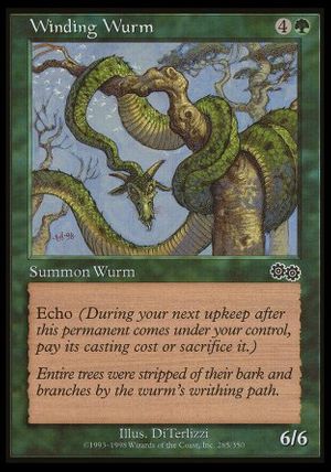 Winding Wurm (Urza's Saga)