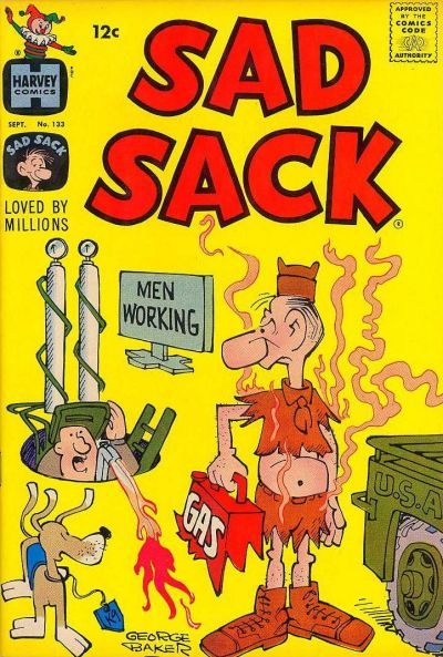 Sad Sack Comics #133 Comic