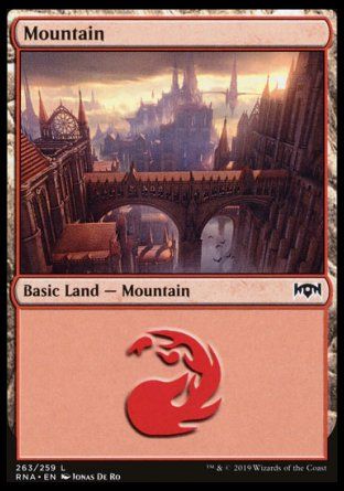 Mountain (Ravnica Allegiance) Trading Card