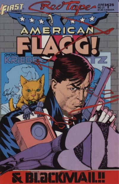 American Flagg #21 Comic