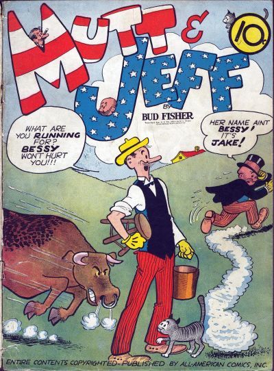 Mutt and Jeff The Funnies #1 Photocopy Comic Book